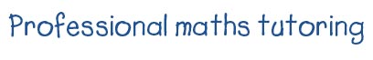 Professional Maths Tutoring
